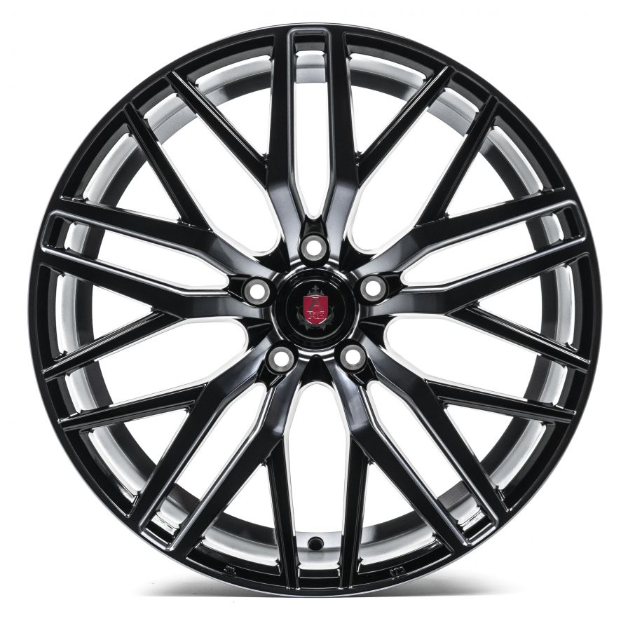 Axe Wheels<br>EX30 - Black Polished Tinted (20x10)